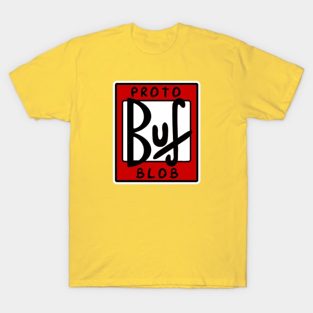 Protobuf Blob T-Shirt by stark4n6